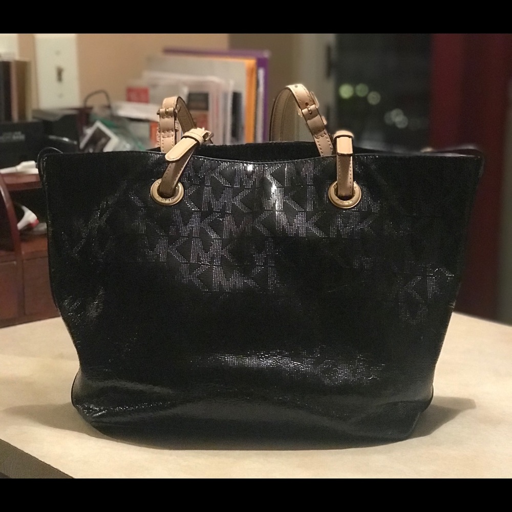 SOLD Beautiful Mirror Metallic Michael Kors Purse